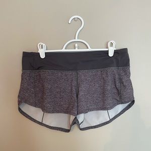 Lululemon speed shorts